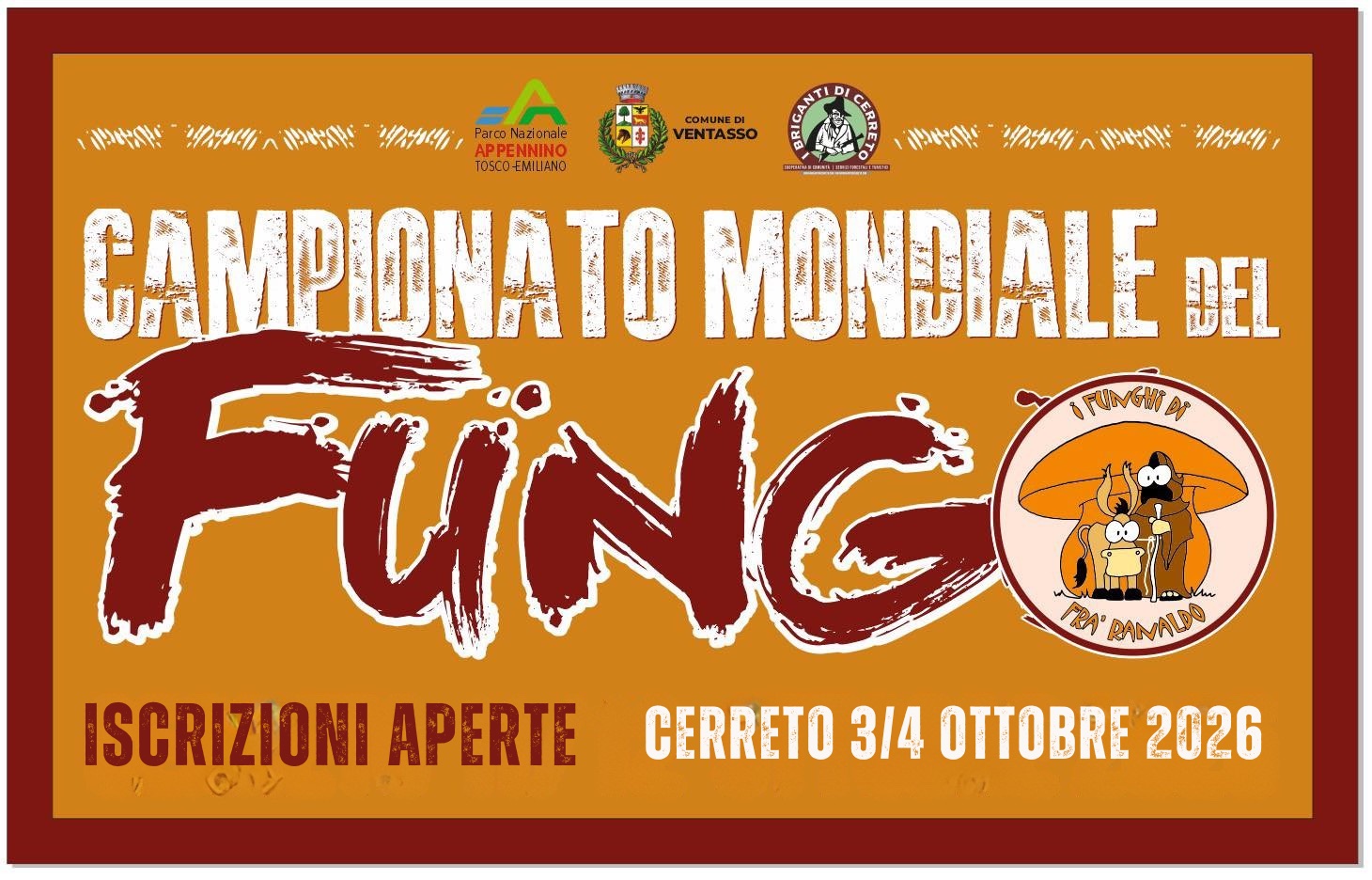 Torna il Campionato Mondiale del fungo